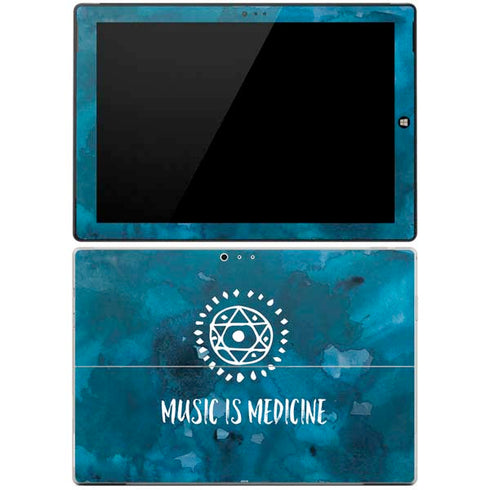 Music is Medicine Surface Pro 3 Skin